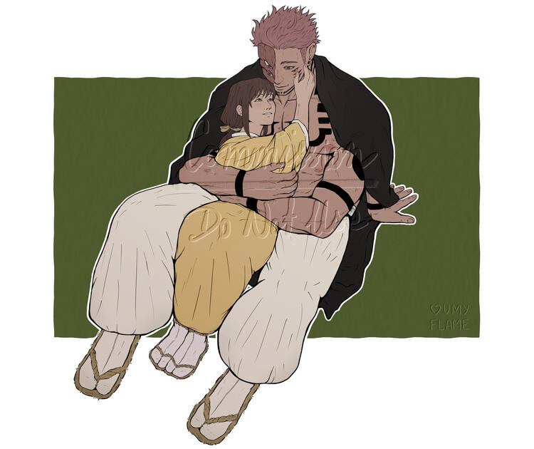 Full Body Flat + Character