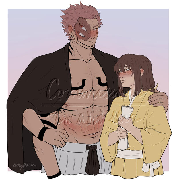 Waist Up Flat + Character